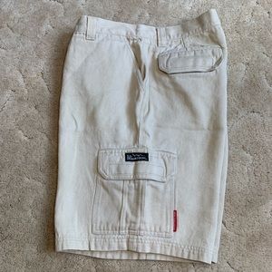 Manastash men’s hemp cargo shorts SZ large